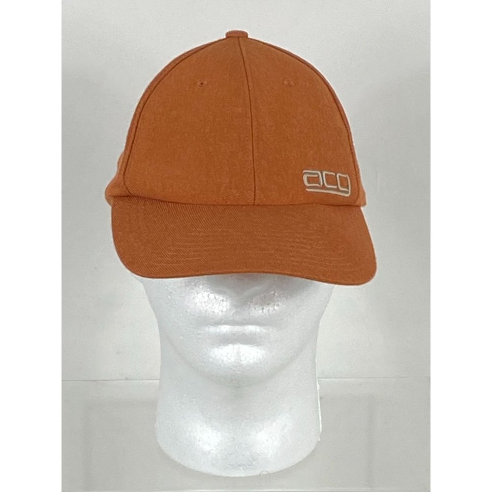 Vintage Nike ACG Embroidered Fitted Hat Cap Burnt Orange M/L F271